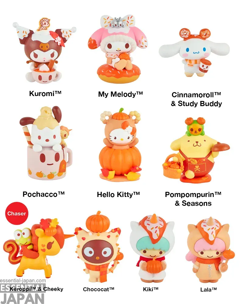 sanrio x tokidoki autumn spice figures 6