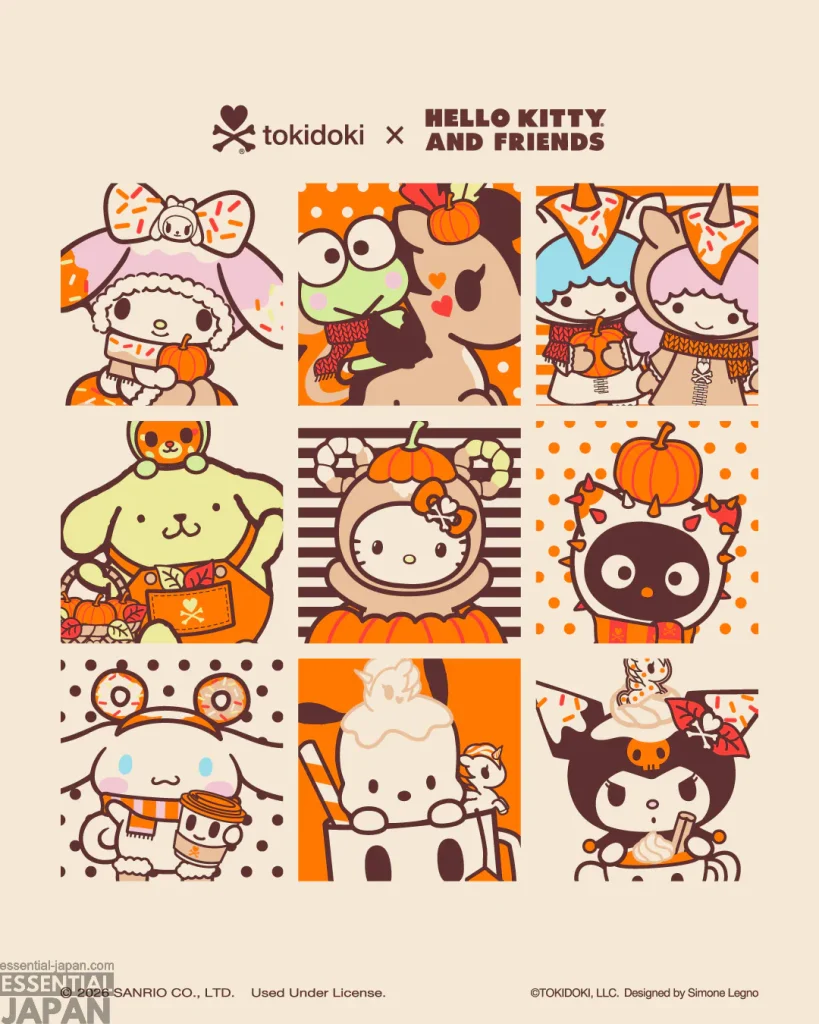 sanrio x tokidoki autumn spice figures 7