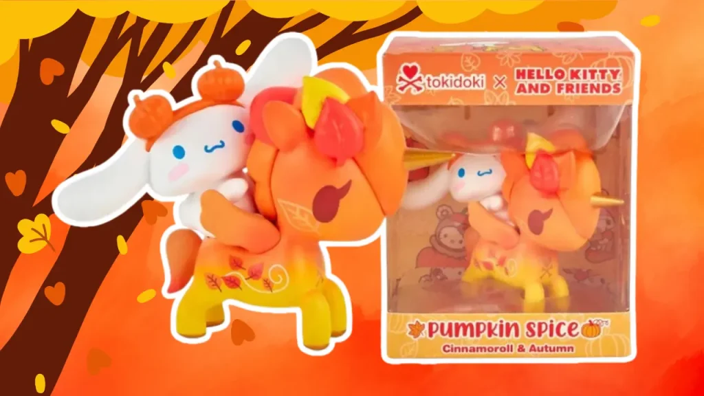 sanrio x tokidoki autumn spice figures cinnamoroll 0