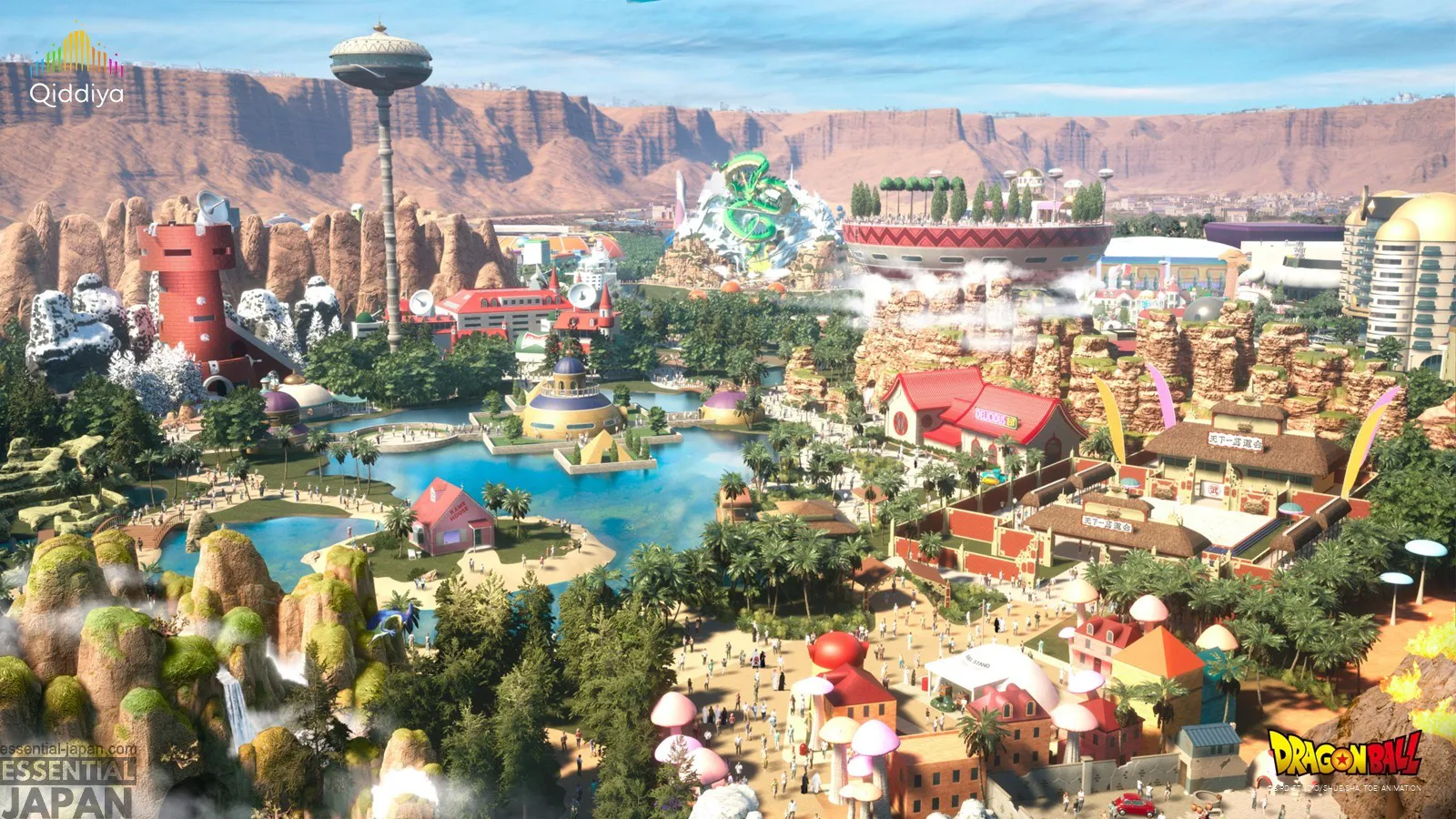 saudi arabia dragonball theme park 2