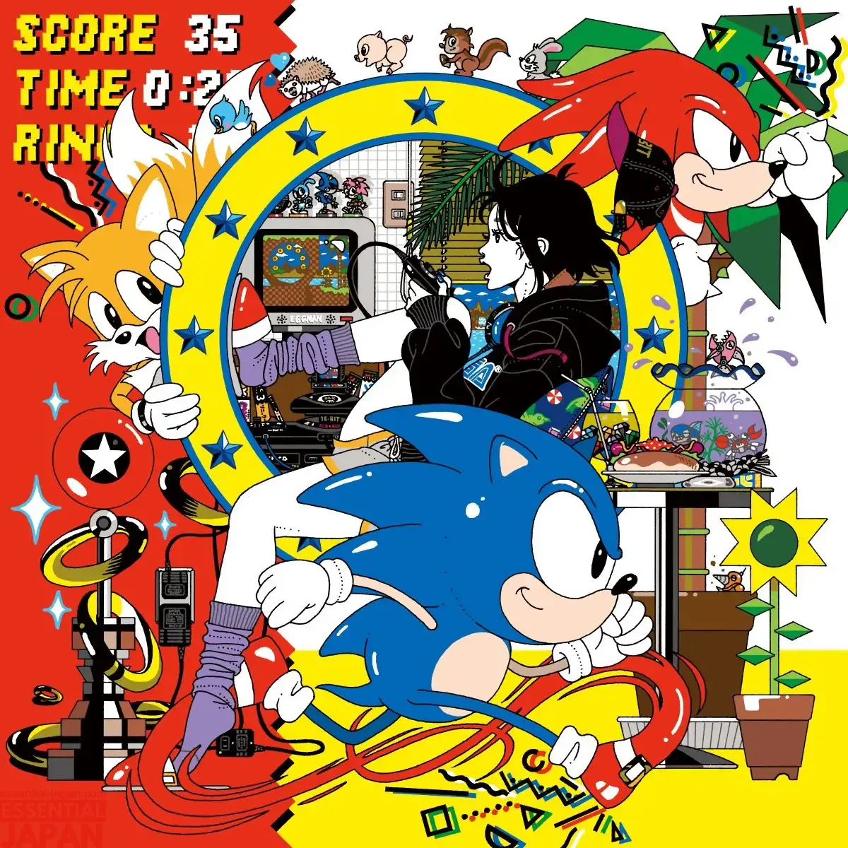 sonic the hedgehog 35 anniversary exhibition 11