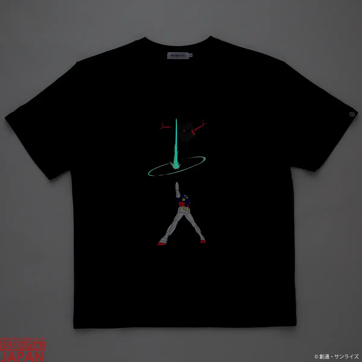 strict g gundam glow in the dark shirts 10