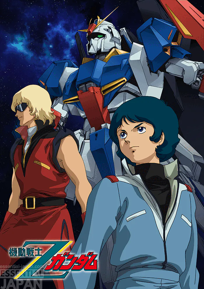 zeta gundam z gundma key art