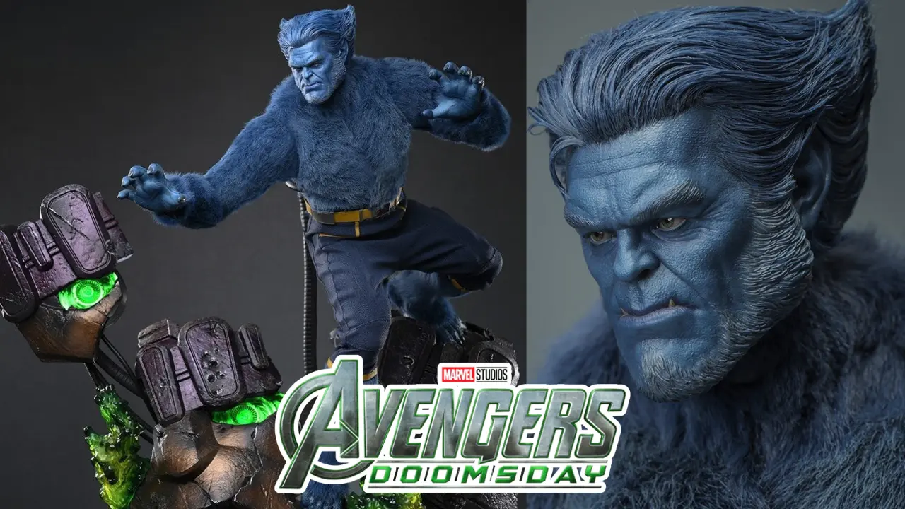 AVENGERS DOOMSDAY Hot Toys Beast Sixth Scale Figure 0