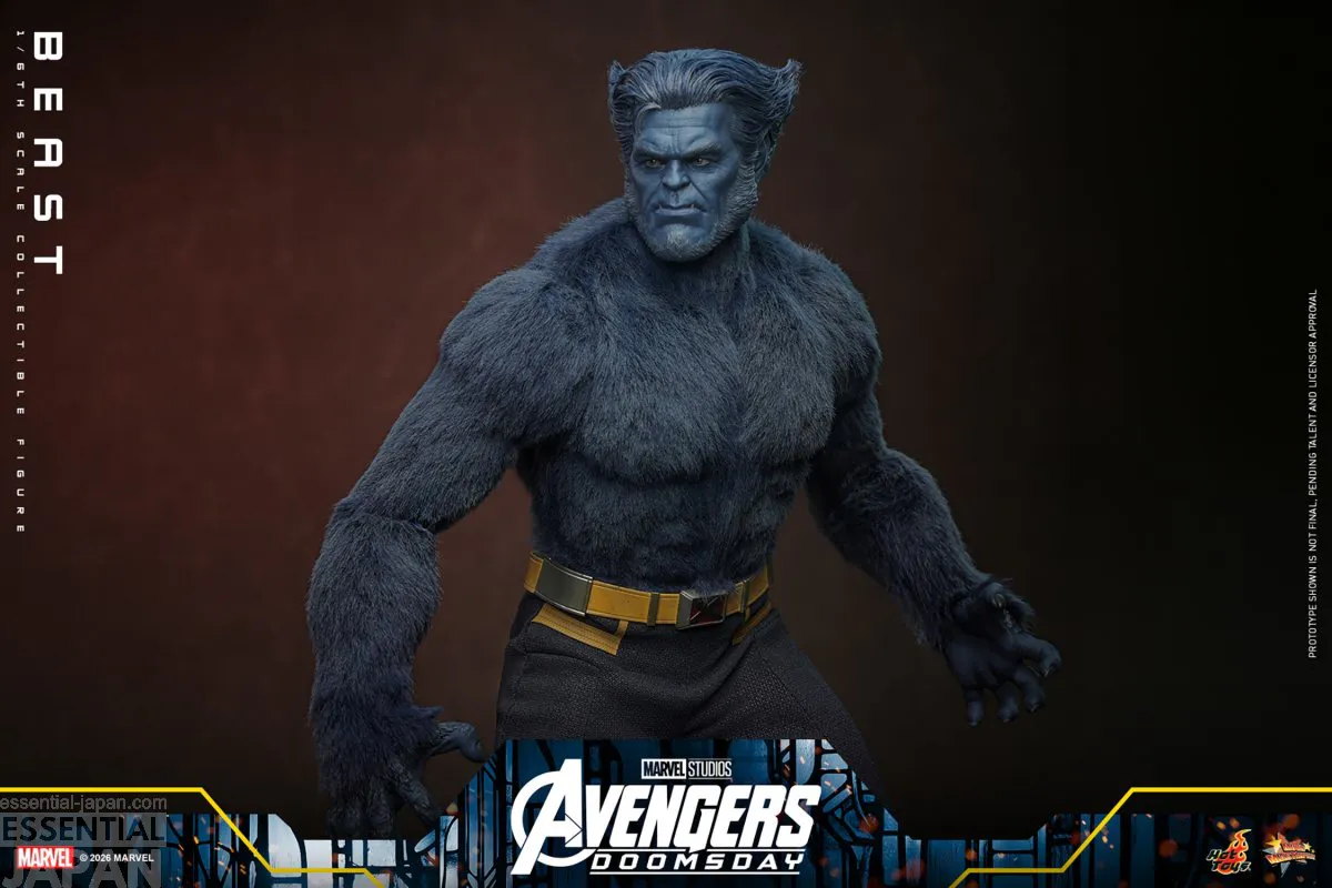 AVENGERS DOOMSDAY Hot Toys Beast Sixth Scale Figure 14