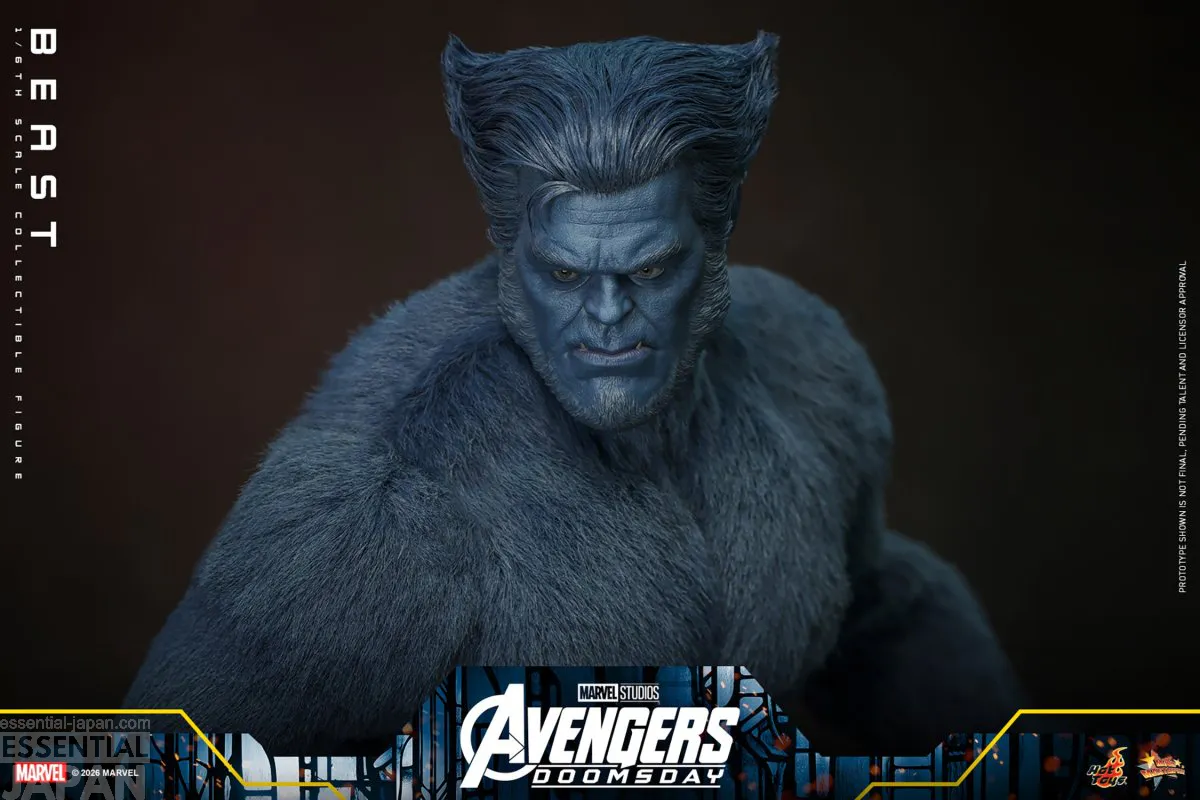AVENGERS DOOMSDAY Hot Toys Beast Sixth Scale Figure 16