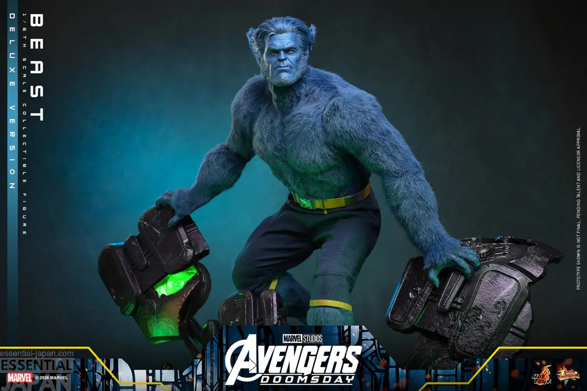 AVENGERS DOOMSDAY Hot Toys Beast Sixth Scale Figure 5