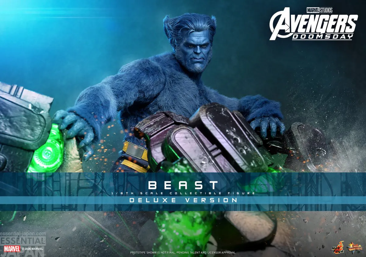 AVENGERS DOOMSDAY Hot Toys Beast Sixth Scale Figure 6