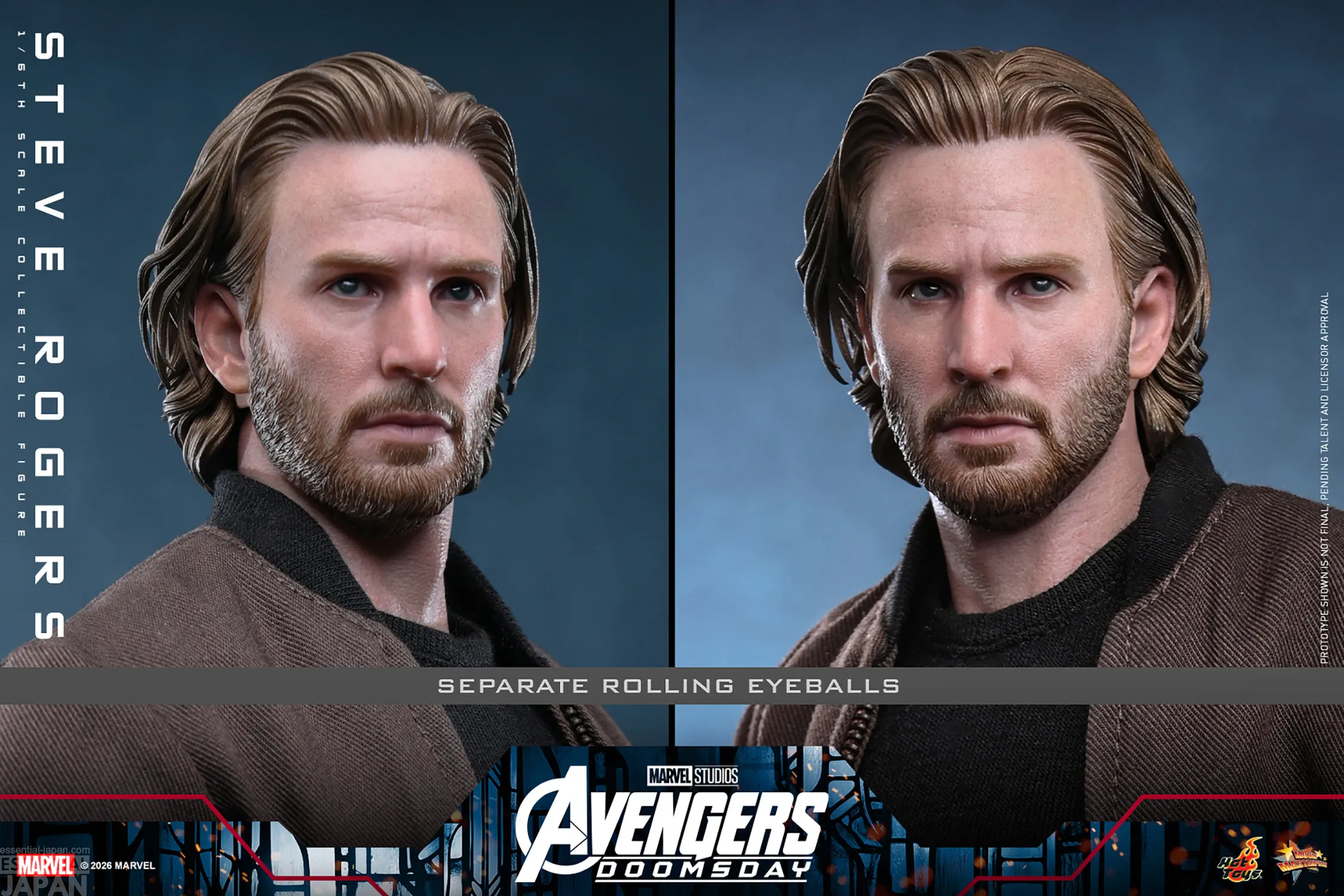 AVENGERS DOOMSDAY Hot Toys Steve Rogers Sixth Scale Figure 10