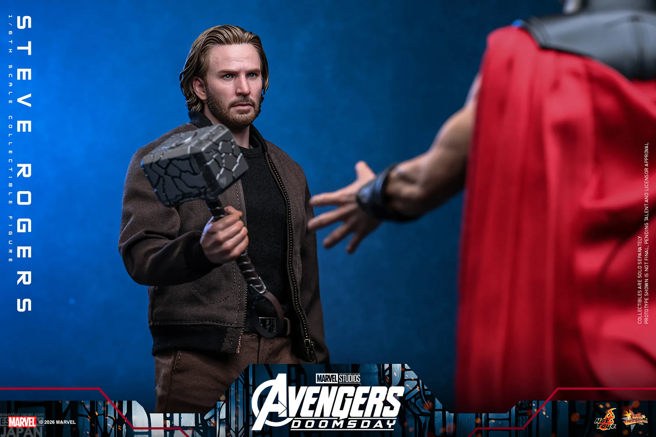 AVENGERS DOOMSDAY Hot Toys Steve Rogers Sixth Scale Figure 12