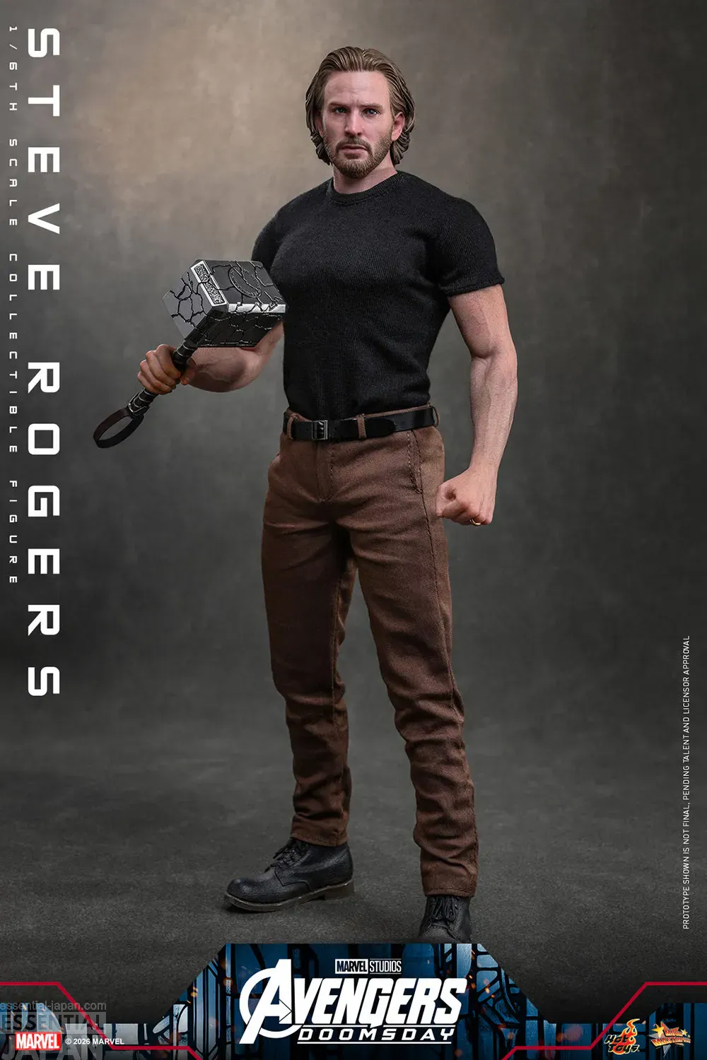 AVENGERS DOOMSDAY Hot Toys Steve Rogers Sixth Scale Figure 17