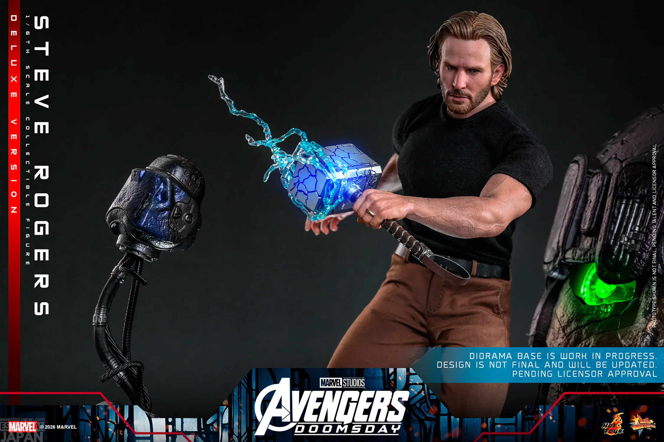 AVENGERS DOOMSDAY Hot Toys Steve Rogers Sixth Scale Figure 4