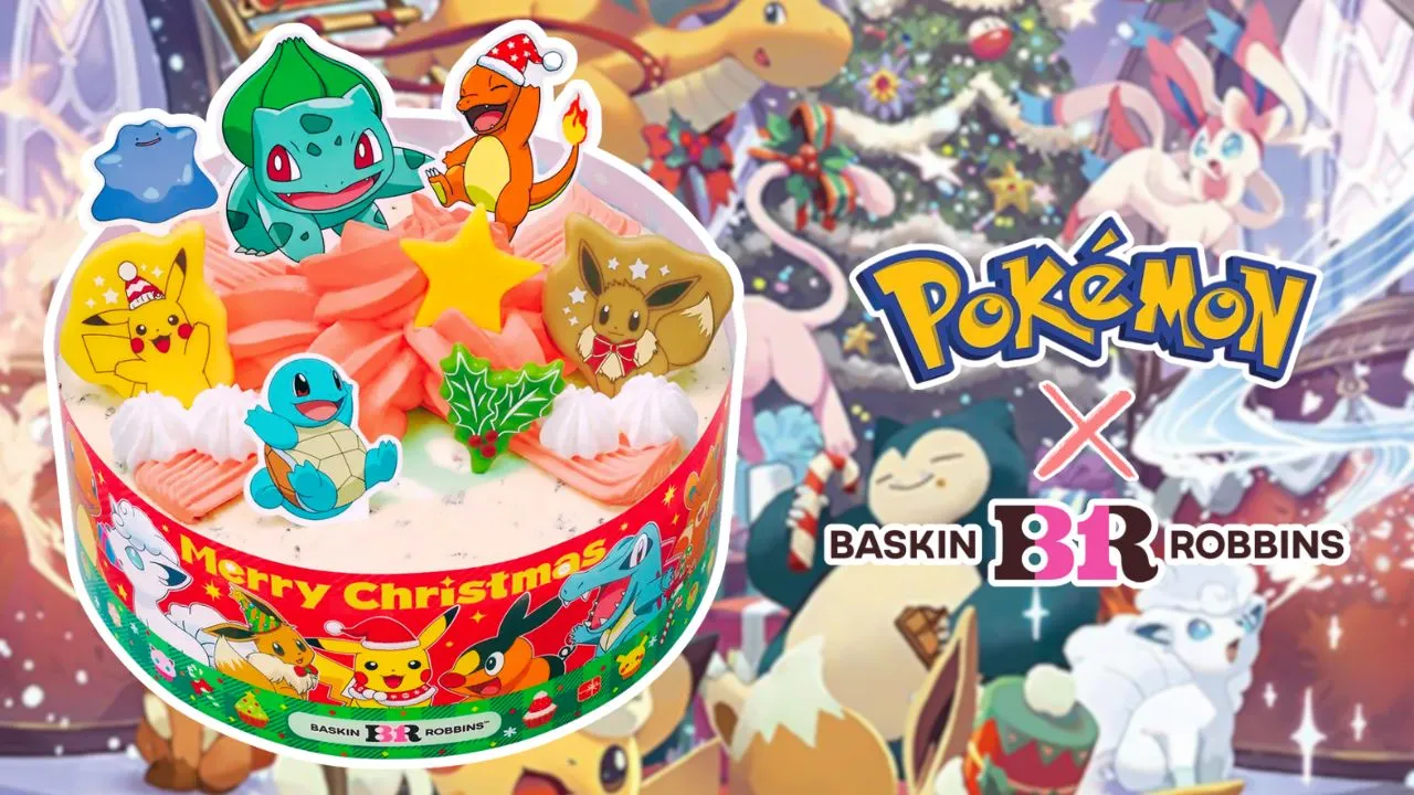 Baskin Robbins Pokemon Christmas Ice Cream Cake 0