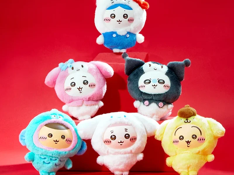 Chiikawa x Sanrio Plushies 1