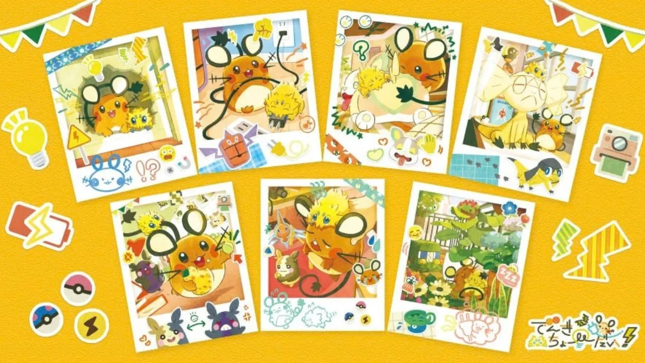 Dedenne and Joltik Give Me Electricity! Collextion Main