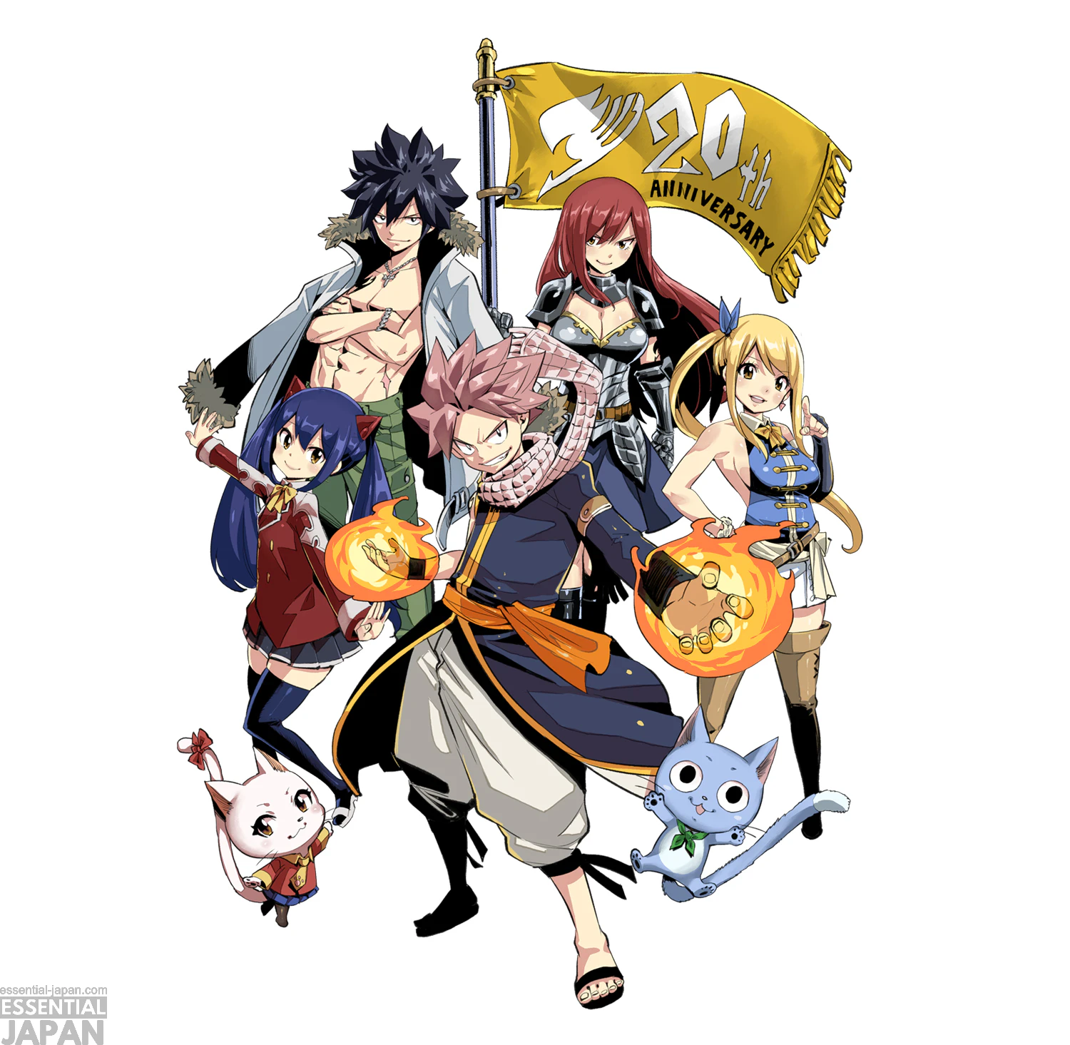 FAIRY TAIL 20th Anniversary Art