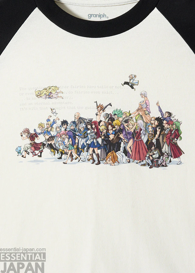 FAIRY TAIL x Graniph 20th Anniversary Clothing Collab 4