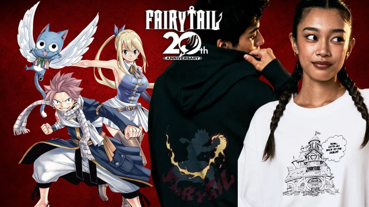 FAIRY TAIL x Graniph 20th Anniversary Clothing Collab Main