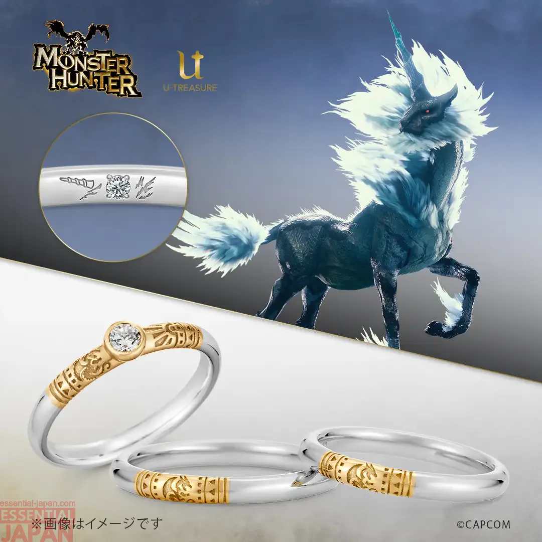 u treasure Kirin and Gore Magala hunters rings 6