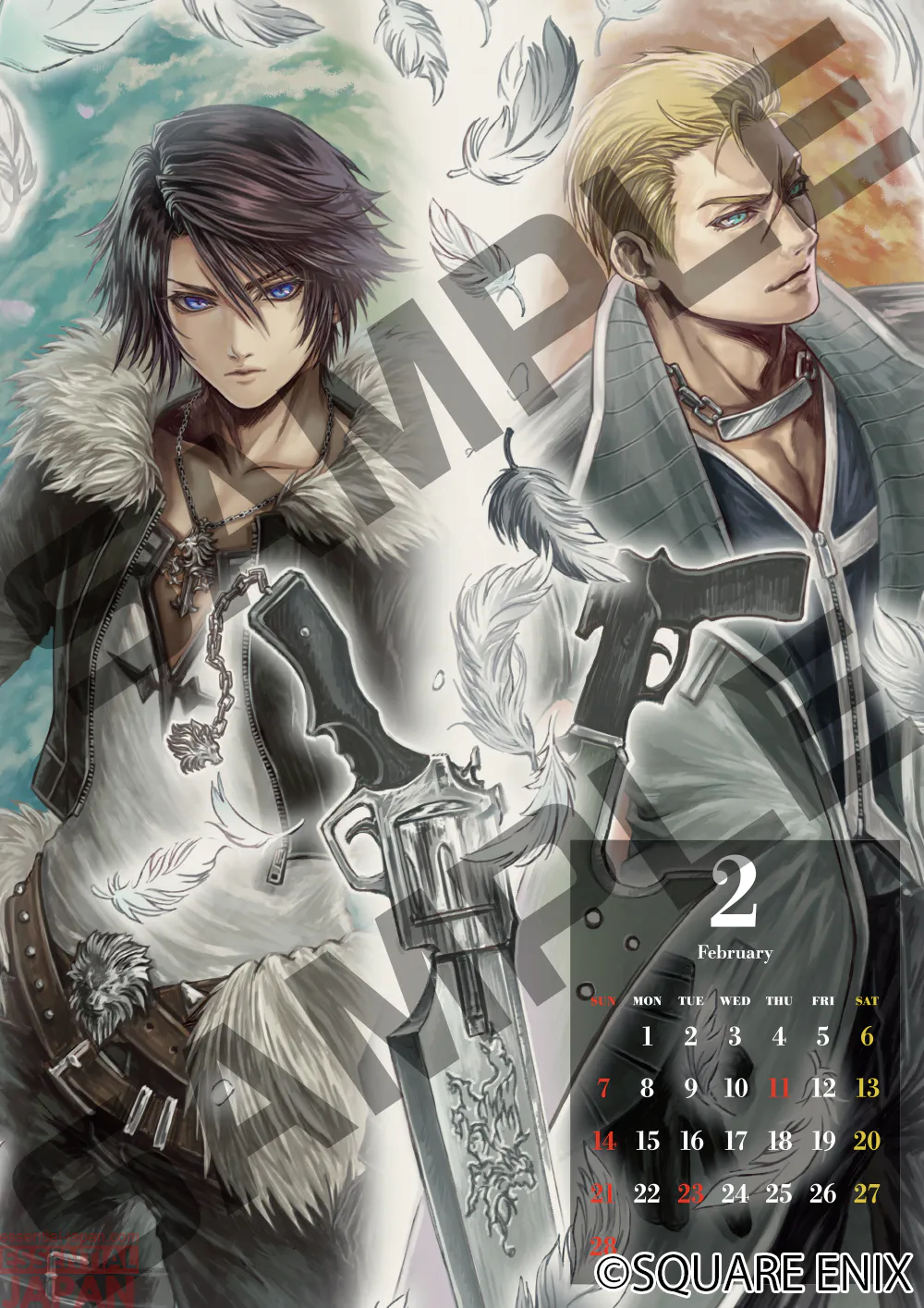 Final Fantasy Series Calendar Set 2027 4