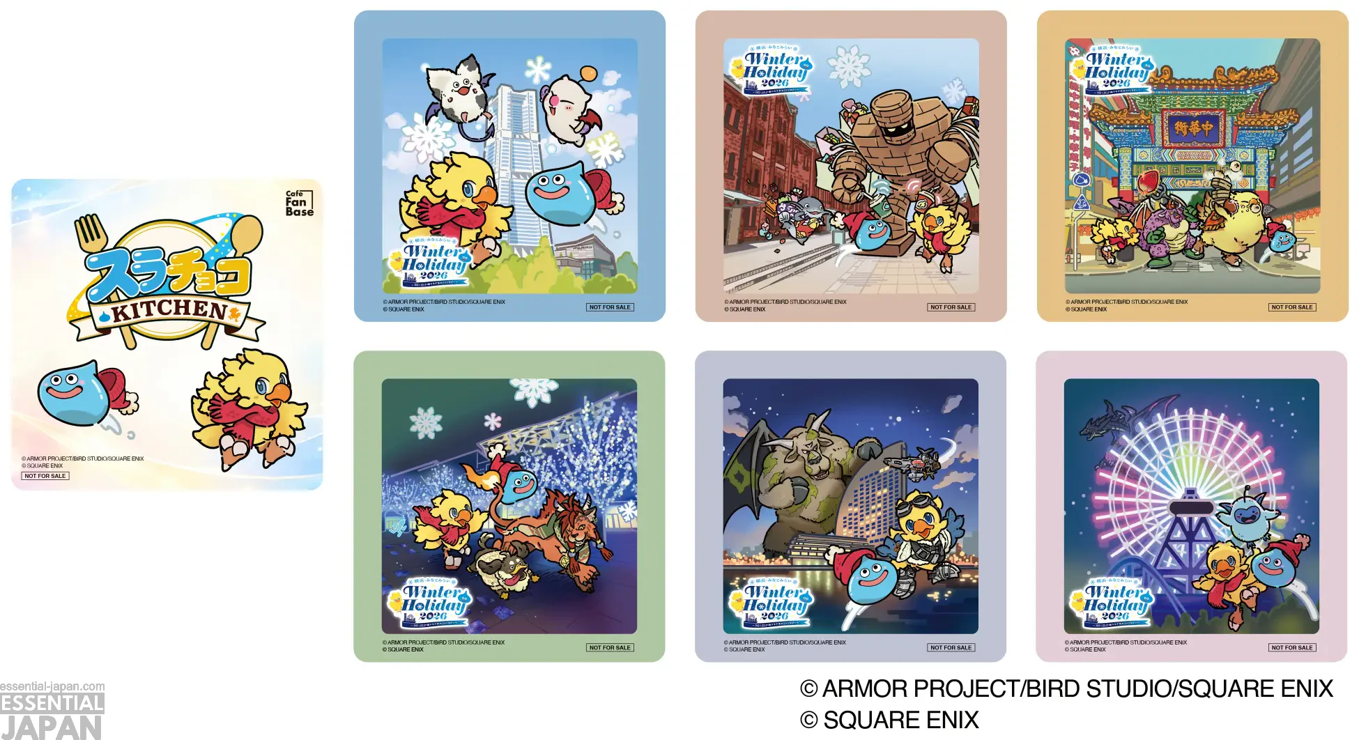 Final Fantasy x Dragon Quest Holiday Collaboration 9