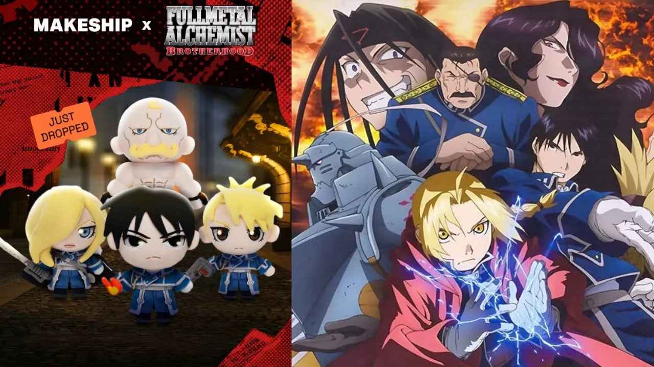 Fullmetal Alchemist x Makeship Plush Collection Main
