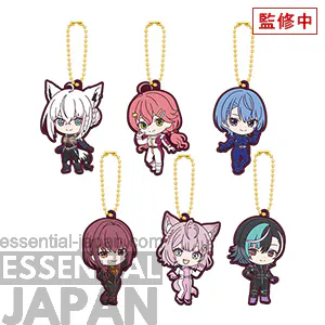 GUNDAM × hololive production Capsule Rubber Mascot 2