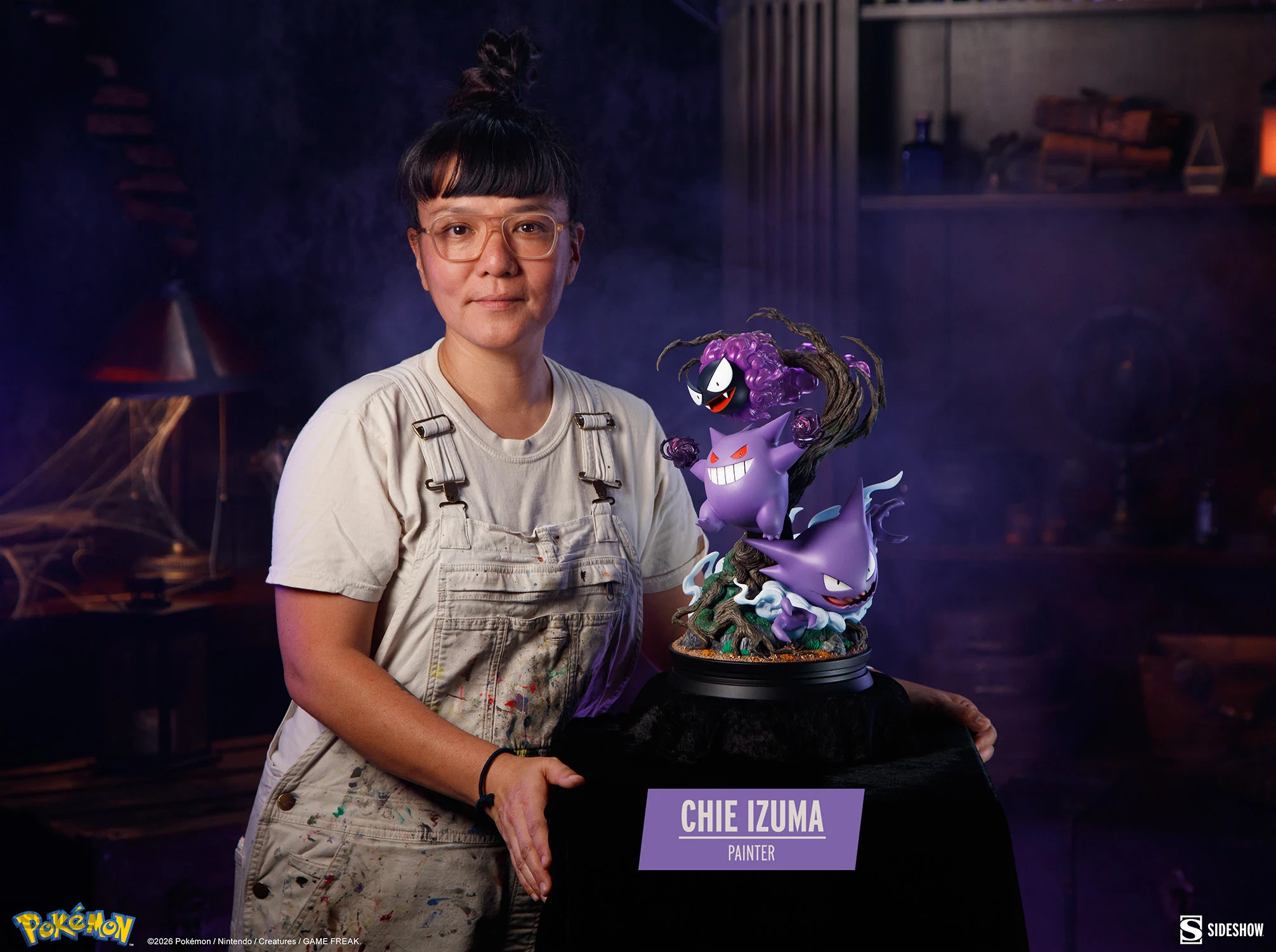 Gengar Diorama by Sideshow Collectibles 1