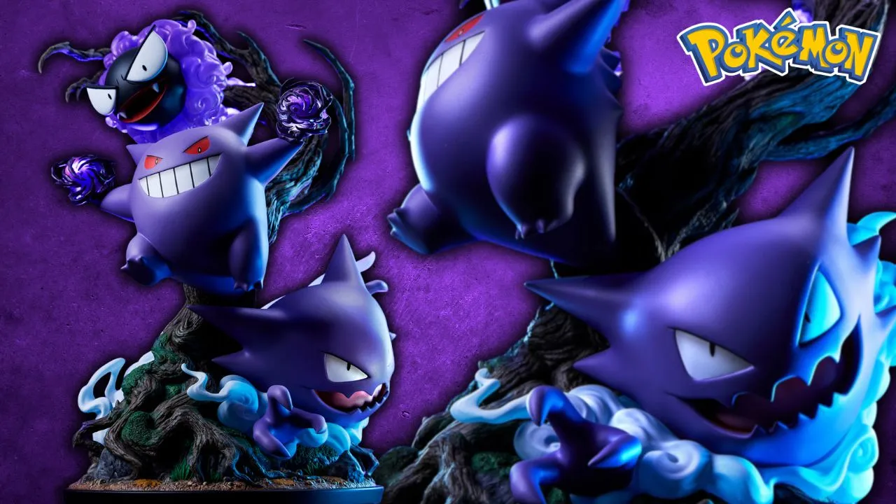 Gengar Diorama by Sideshow Collectibles Main