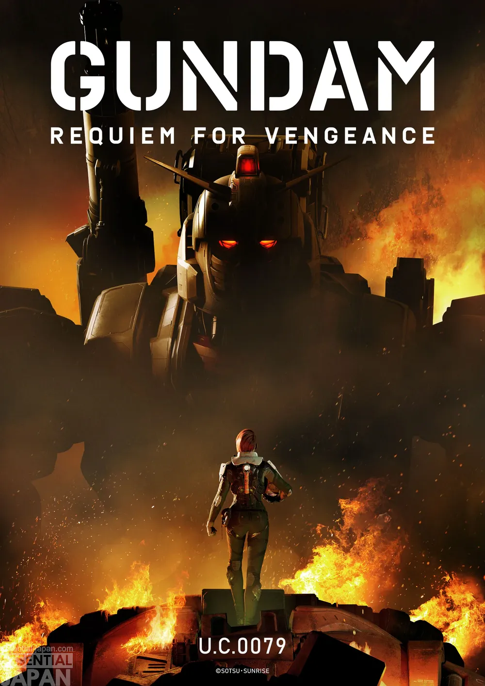 Gundam Requiem for Vengeance poster key art