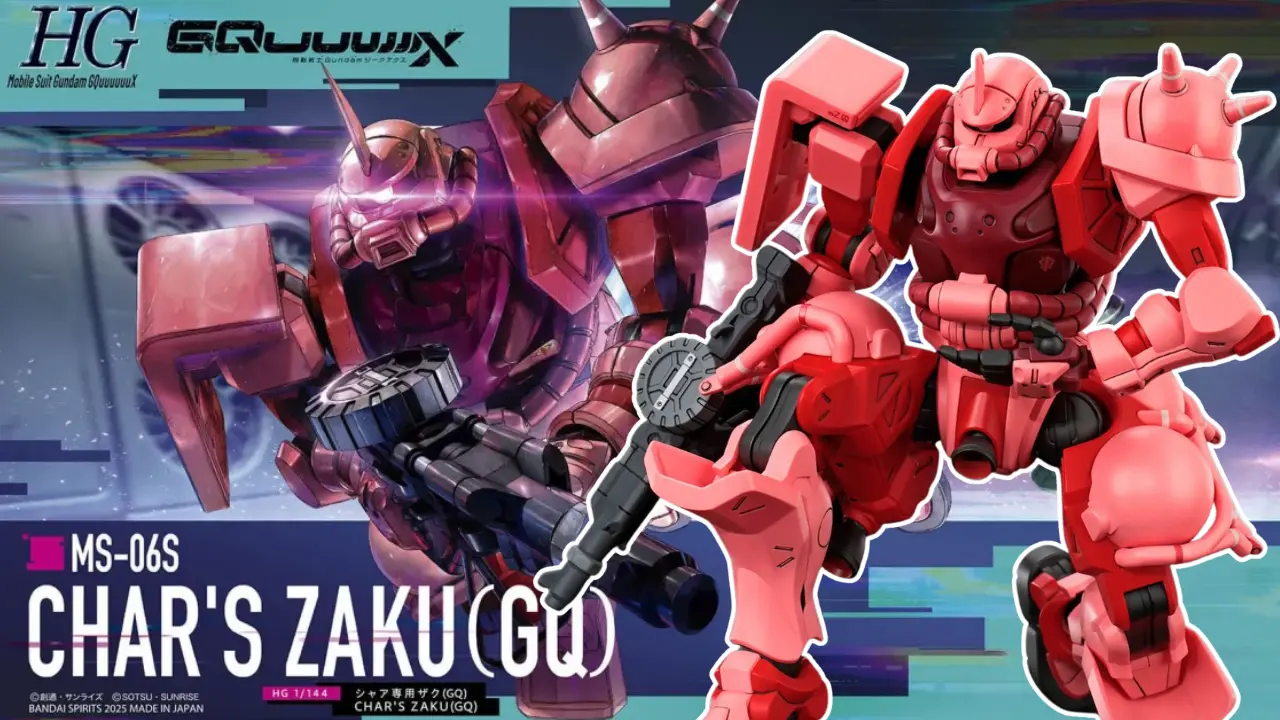 Gunpla Spotlight HG 1144 Char’s Zaku (GQ) 0