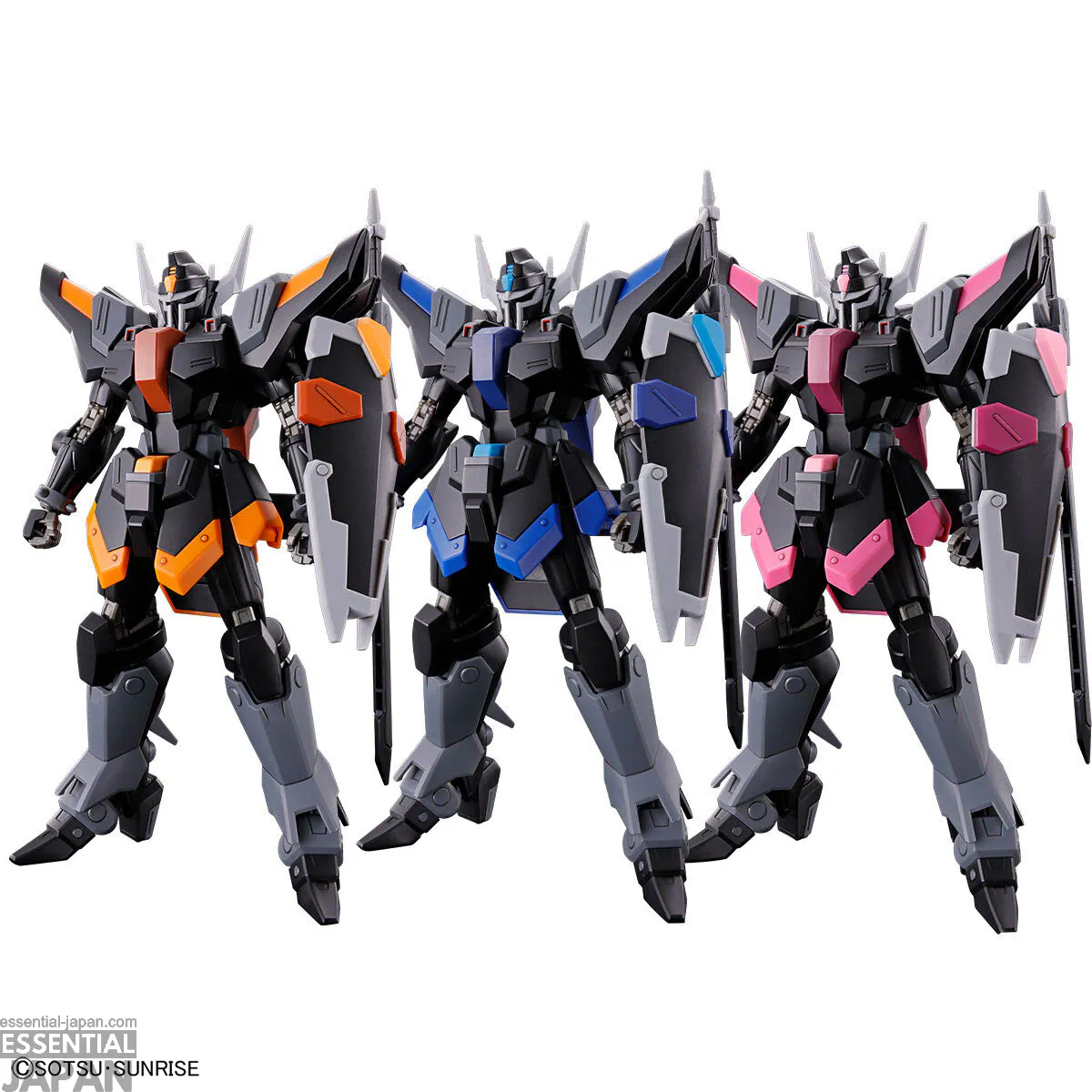 HG 1144 BLACK KNIGHT SQUAD Rud ro.A REDELARD CUSTOM&DANIEL CUSTOM&LIU CUSTOM SET 8