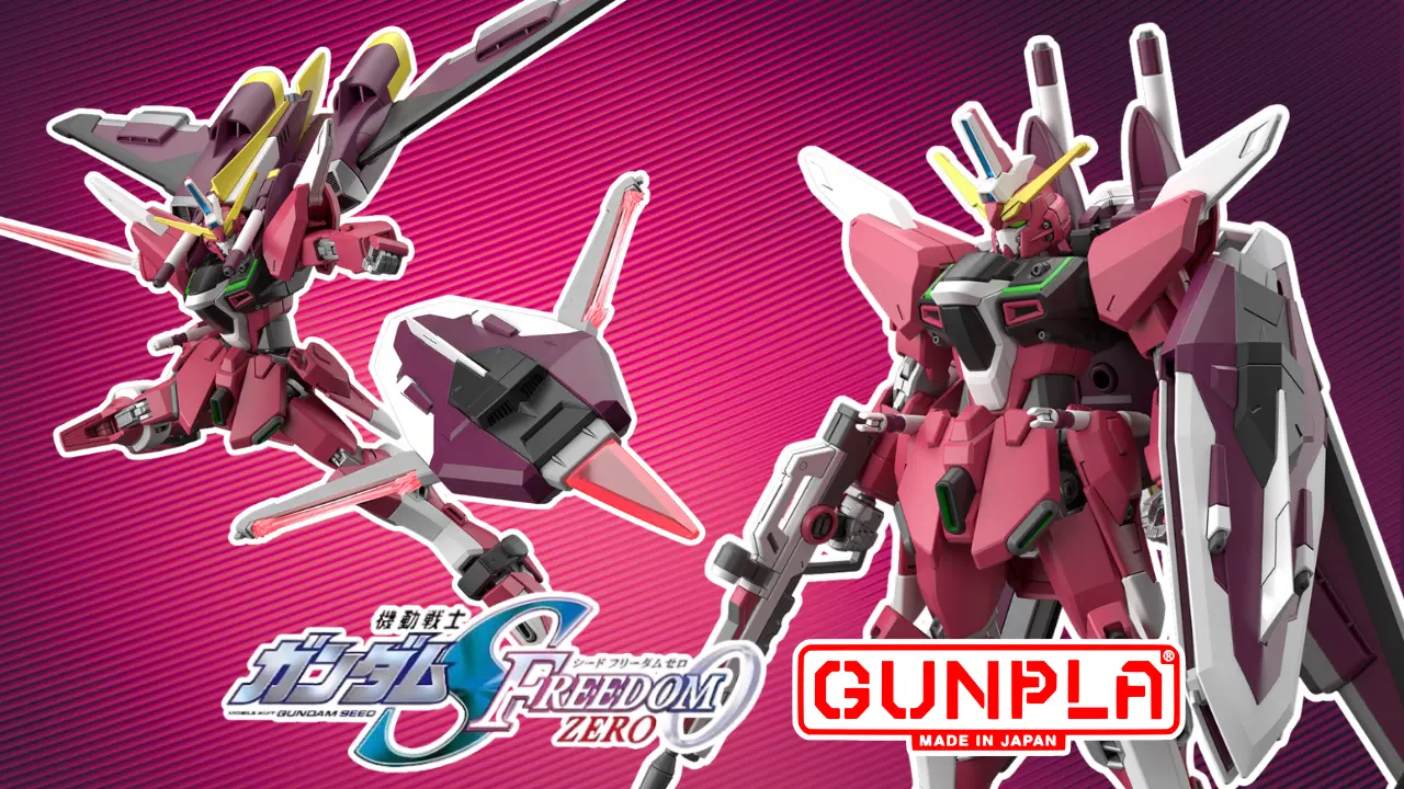 HG 1144 Infinite Justice Gundam Booster Unit top 00