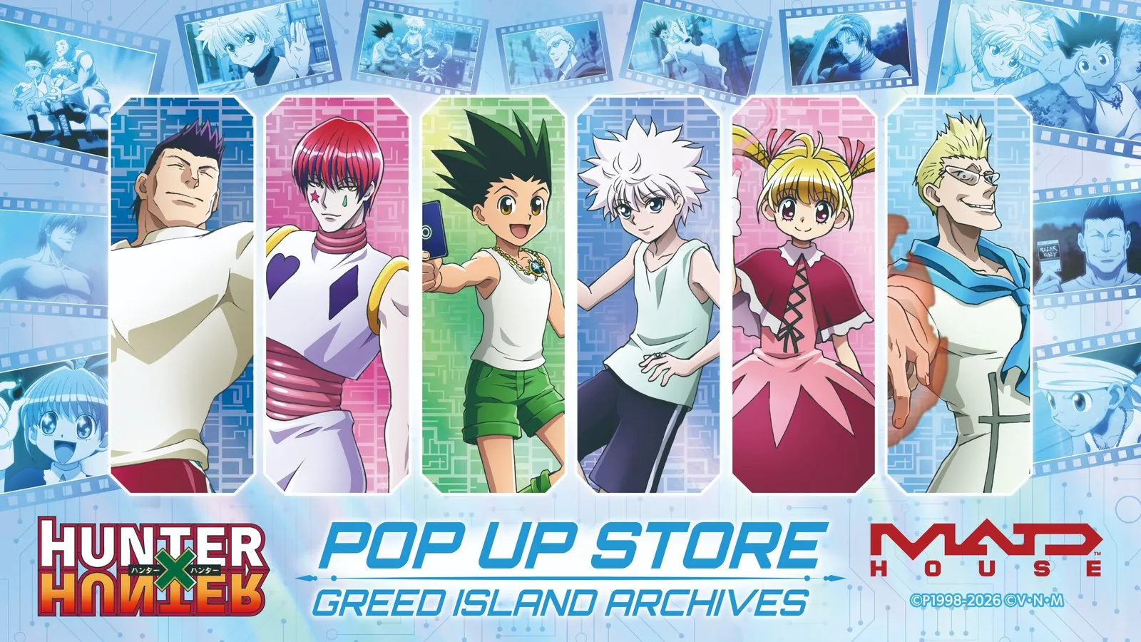 HUNTER×HUNTER Greed Island Archives POP UP STORE 1