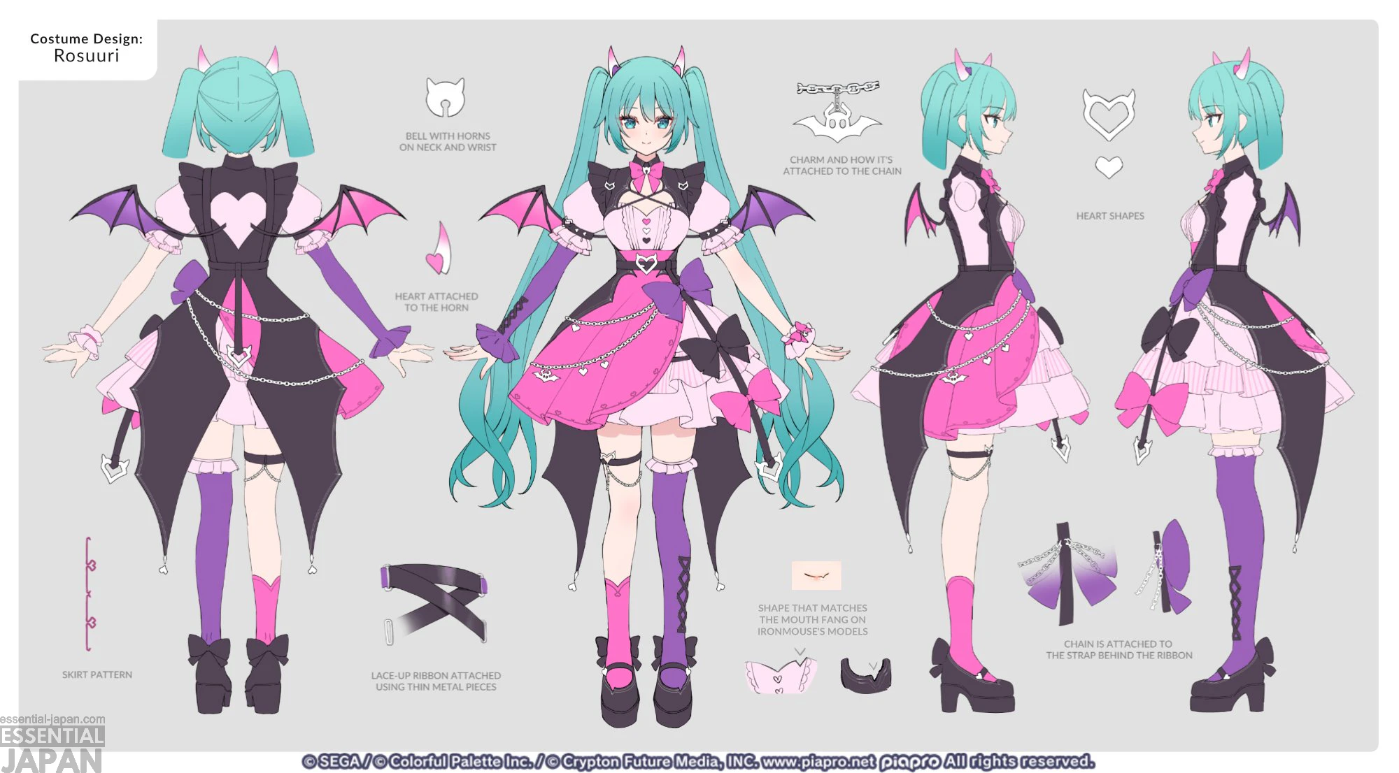 Hatsune Miku x Ironmouse Halloween Collab 6