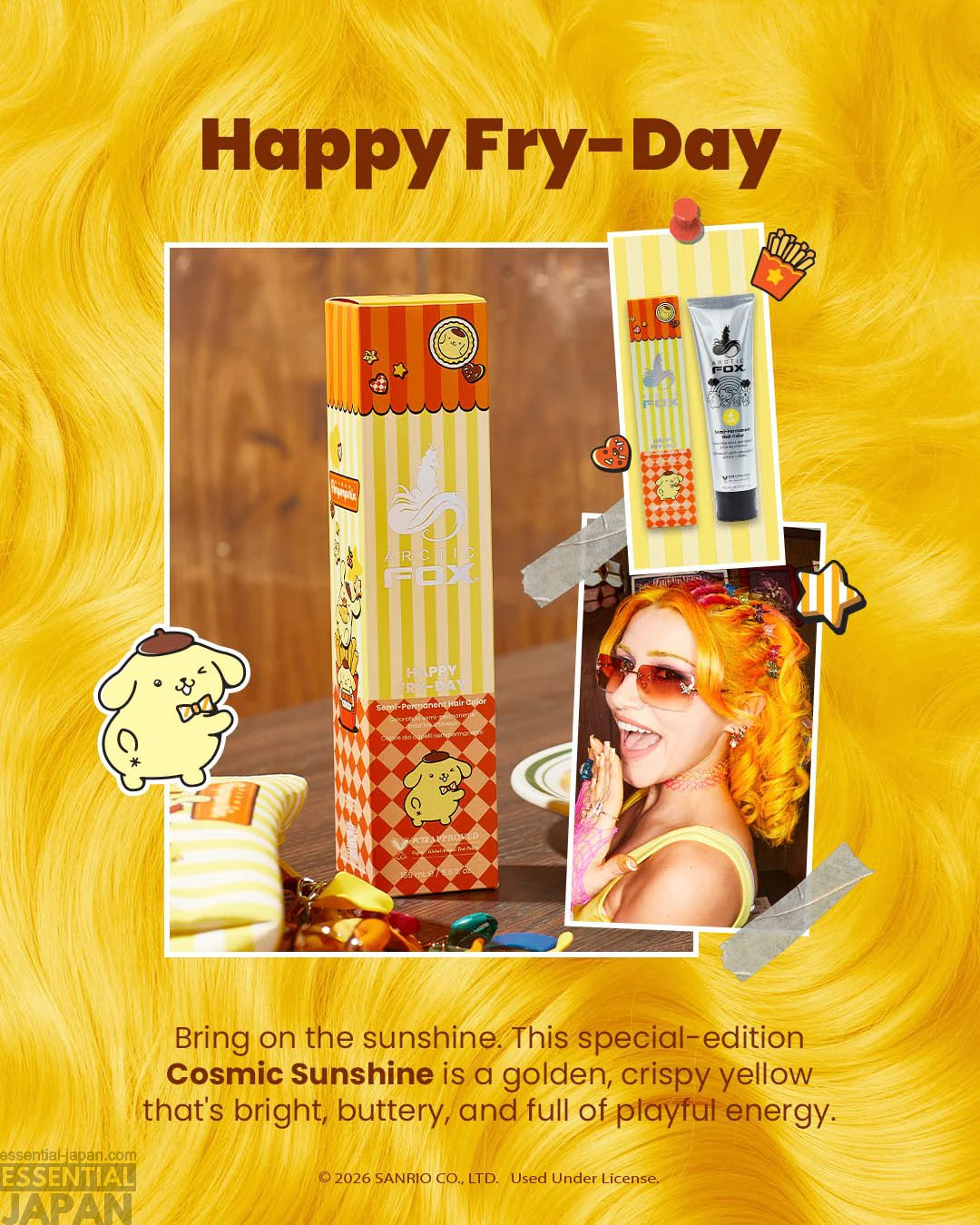 Hello Kitty & Friends Arctic Fox Hair Color Collection 30