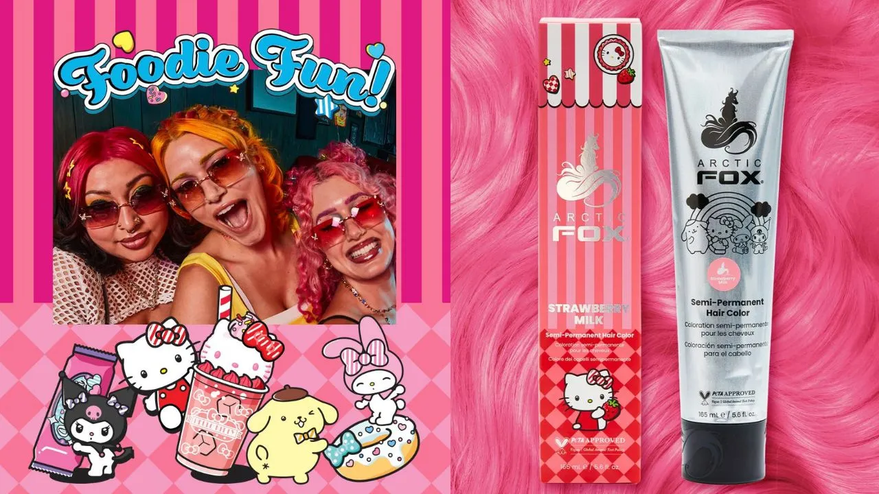 Hello Kitty & Friends Arctic Fox Hair Color Collection Main