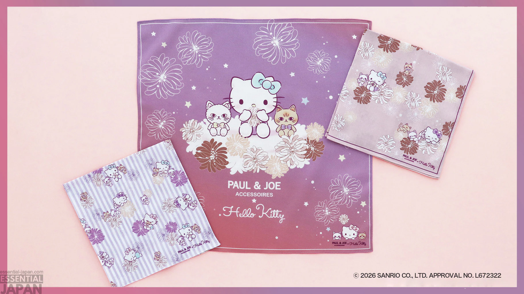 Hello Kitty x Paul & Joe Accessories Collab 2