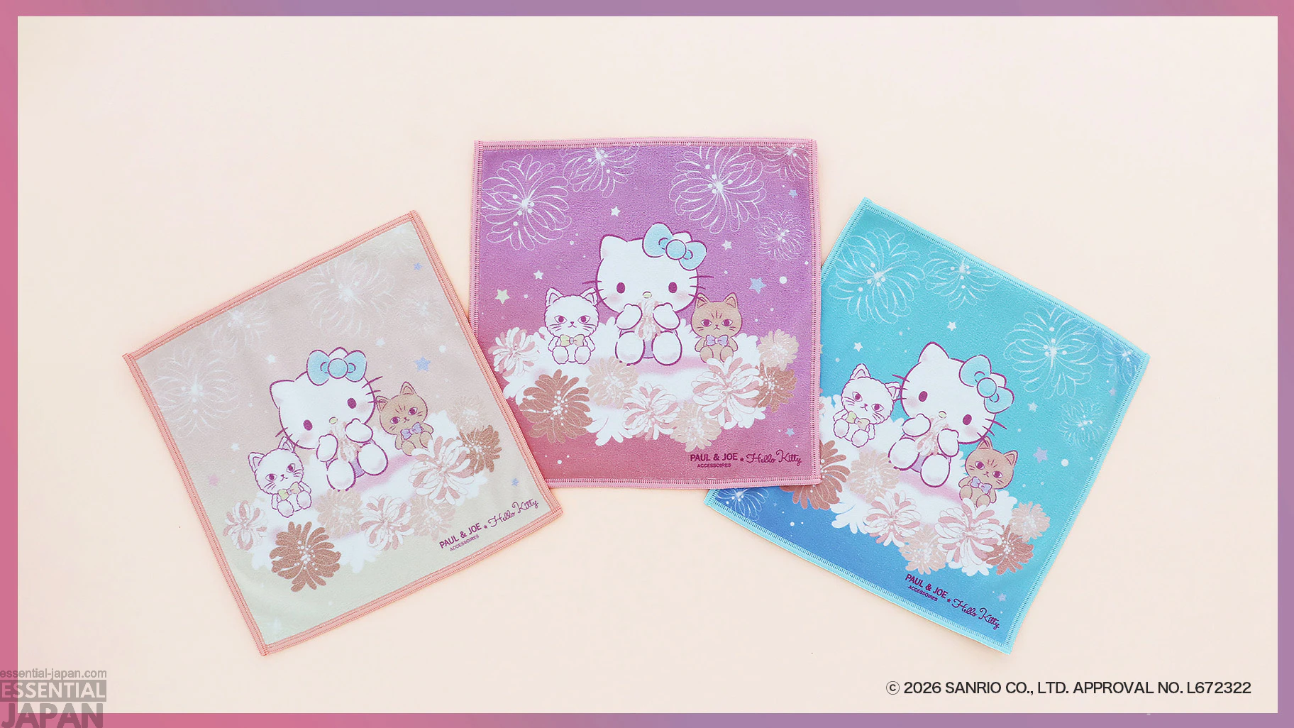 Hello Kitty x Paul & Joe Accessories Collab 4