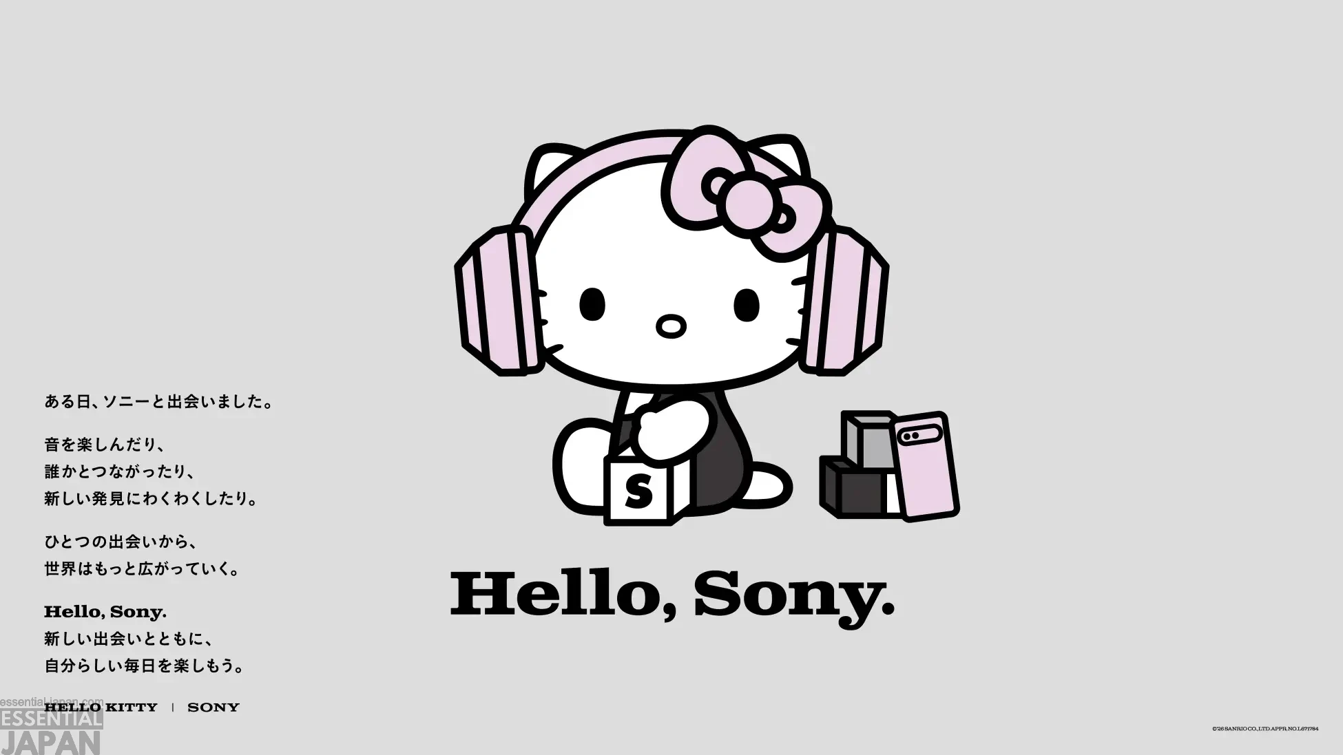 Hello Kitty x Sony Collab 1