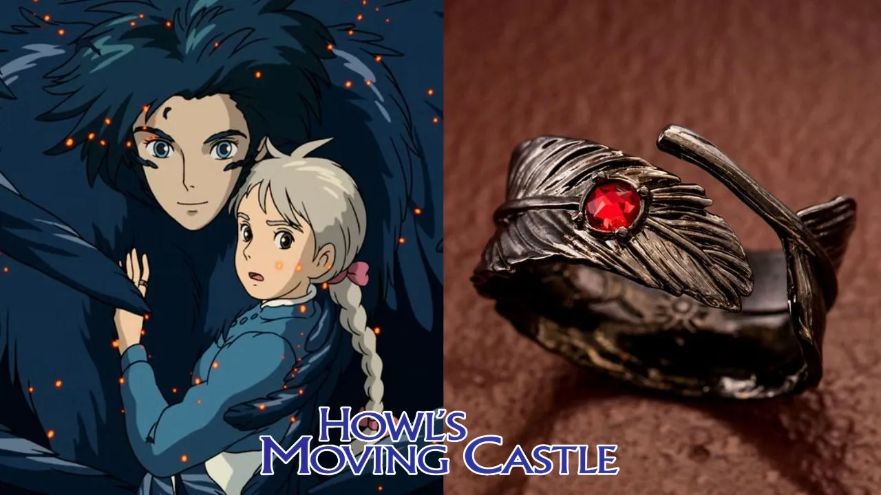 Howl's Black Feather Ring Main