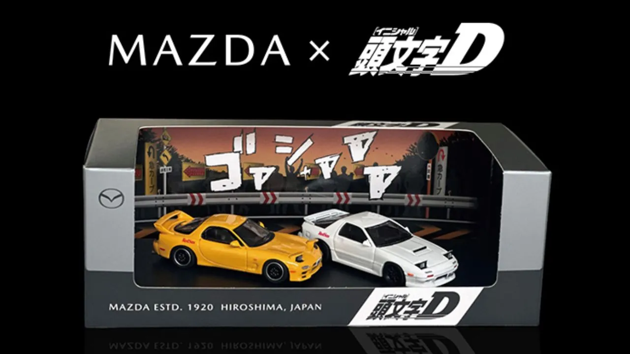 Initial D x Mazda Collab Main