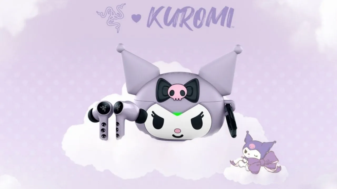Kuromi x Razer Gaming Earbuds Main