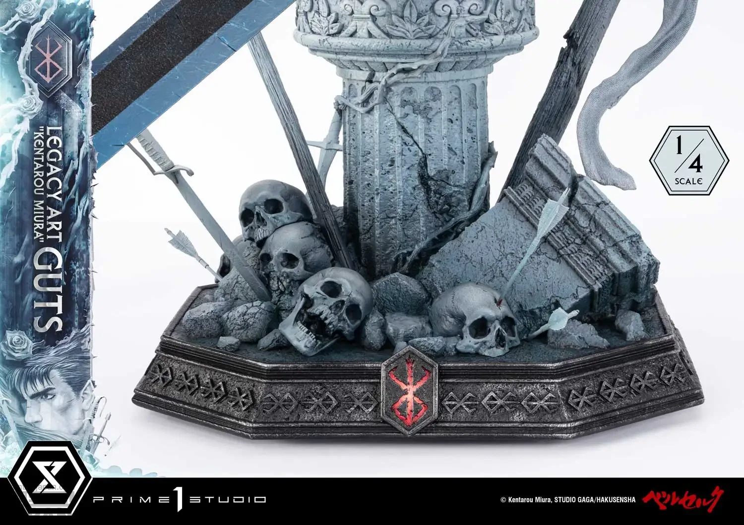 Legacy Art 'Kentaro Miura' Berserk Guts Figure 10