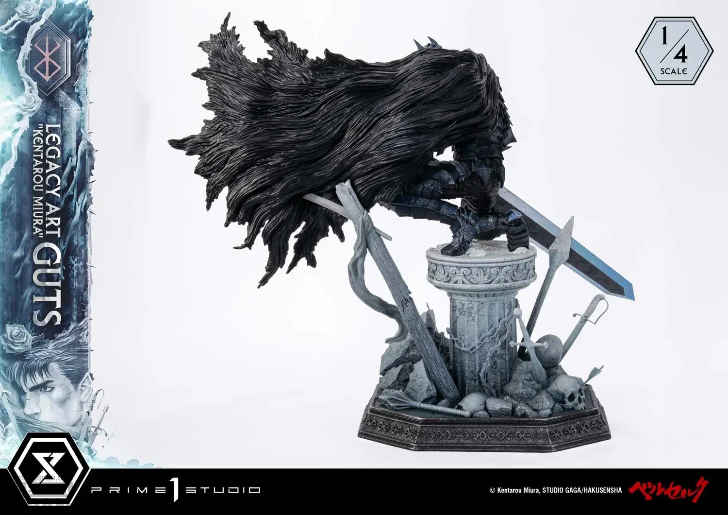 Legacy Art 'Kentaro Miura' Berserk Guts Figure 9