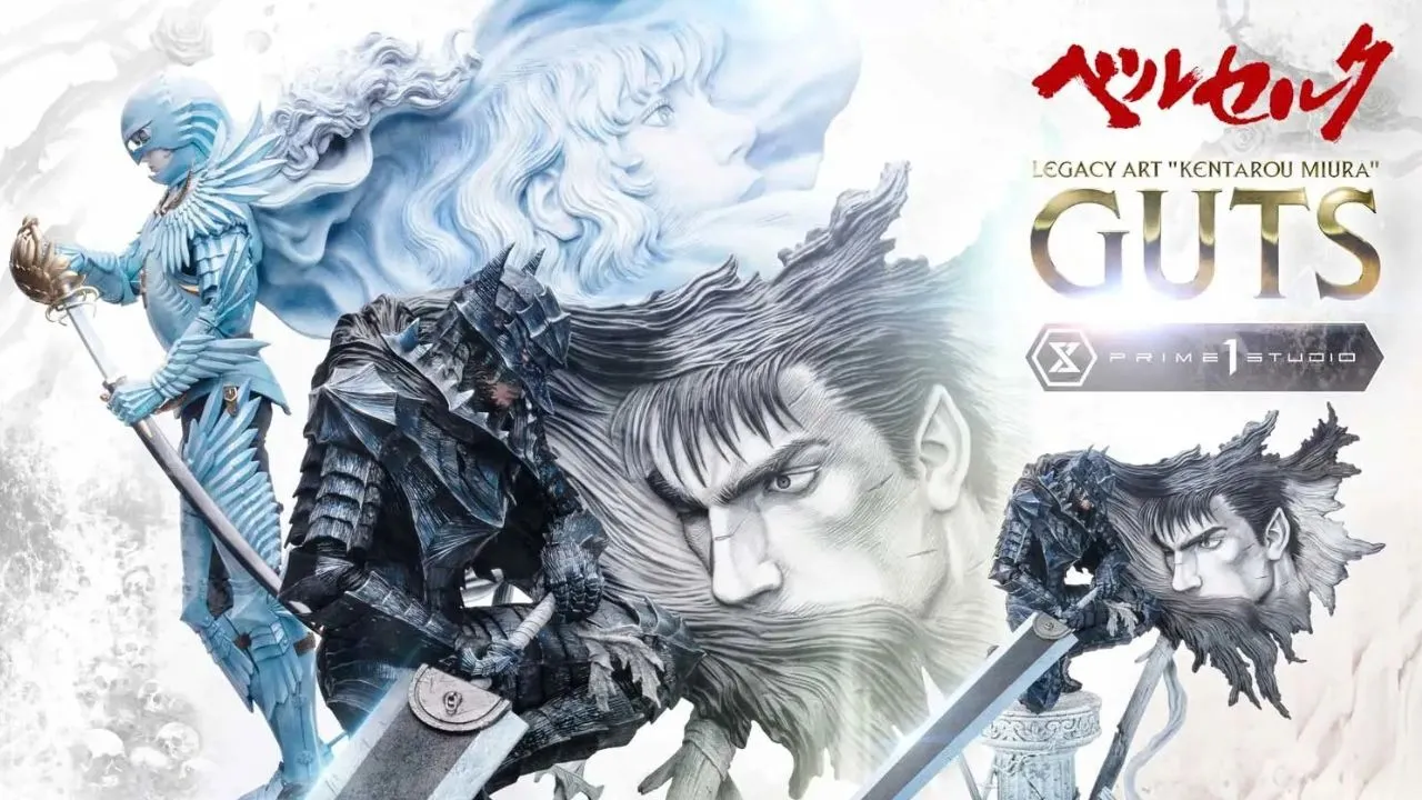 Legacy Art 'Kentaro Miura' Berserk Guts Figure Main