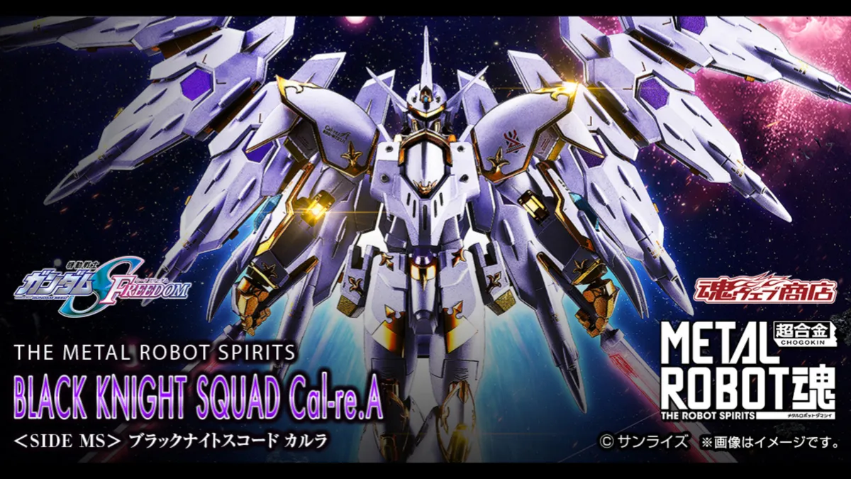 METAL ROBOT SPIRITS Black Knight Squad Cal re.A 0