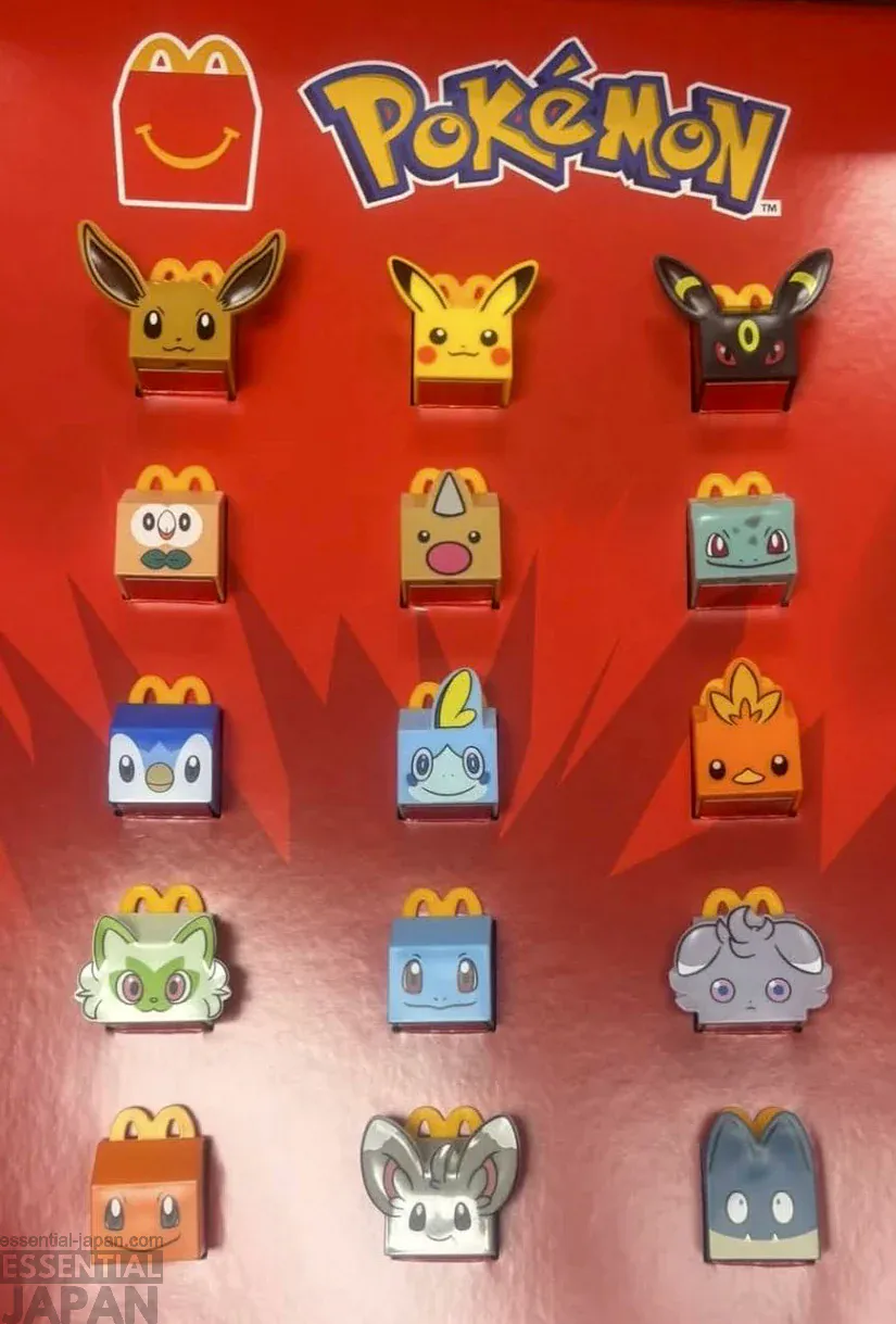 McDonalds Pokemon TCG Promotion Happy Meal Boxes 2026 1