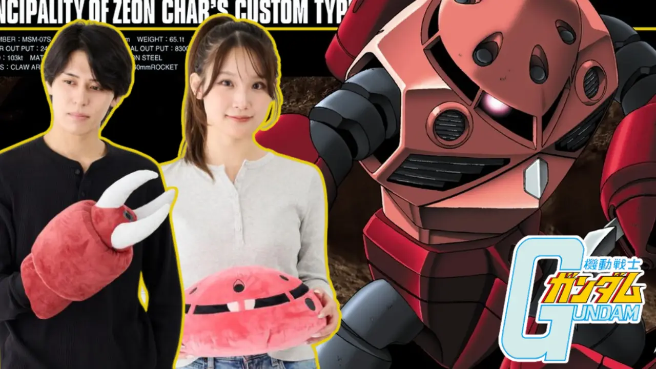 Mobile Suit Gundam CHAR'S Z'GOK Head and Arm Cushion 0