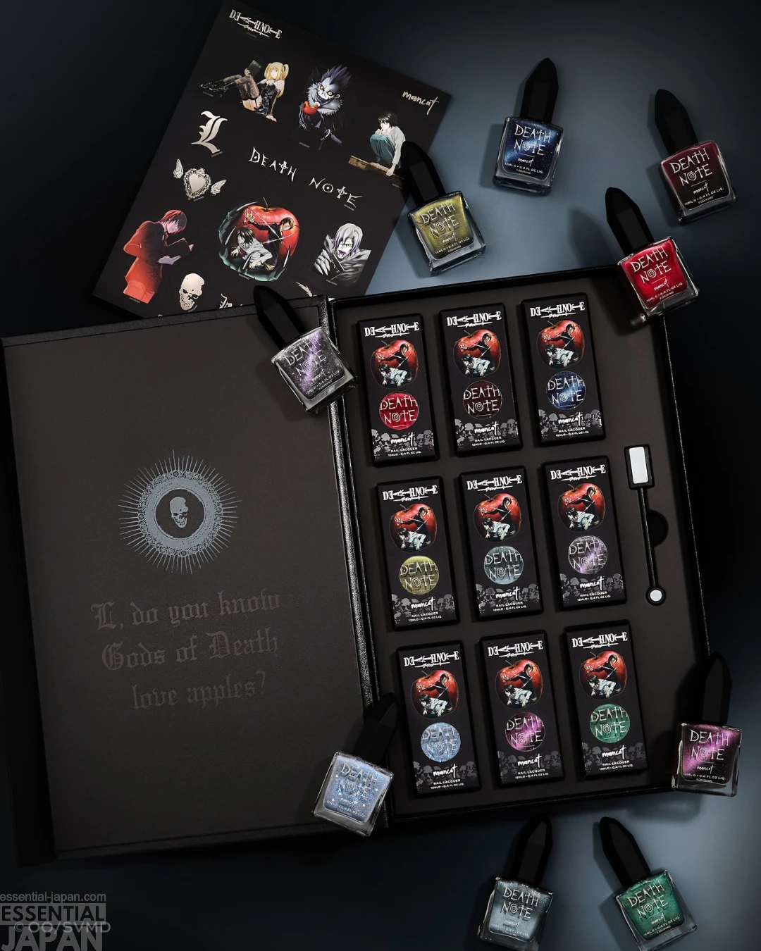 DEATH NOTE x MOONCAT Nail Polish Collab 2